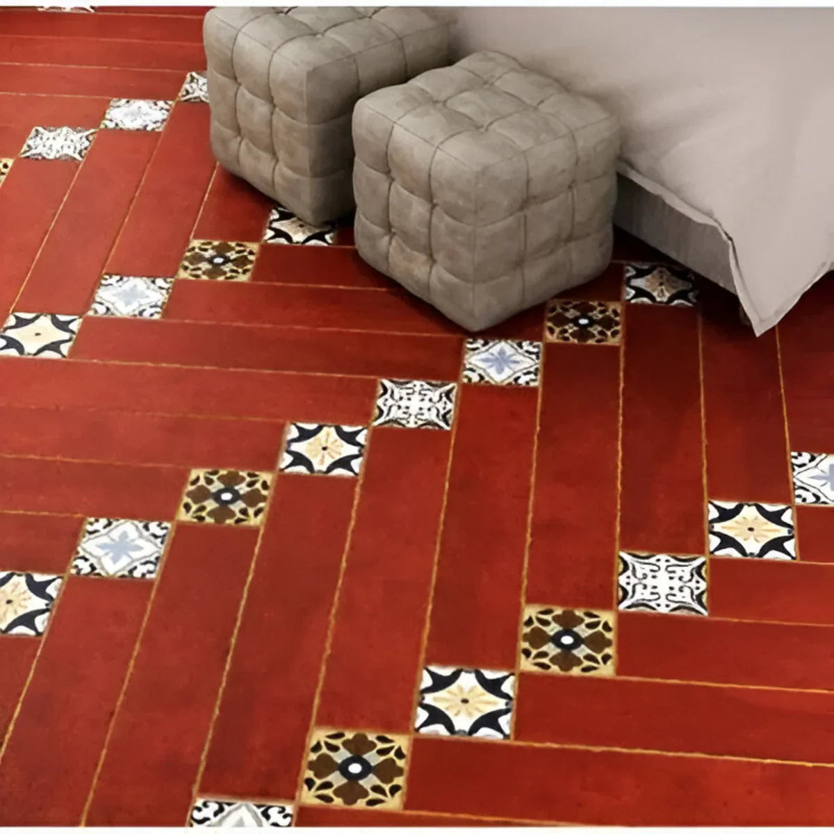 Hannah Marron Vitrified Tile